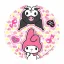 Plato Polipapel KUROMI Y MELODY x8 Unidades - Oficial