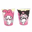 Vaso Polipapel KUROMI Y MELODY X 8 Unidades - Oficial