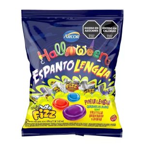 Caramelos Lotsa Fizz Espanto Lengua Halloween x494g