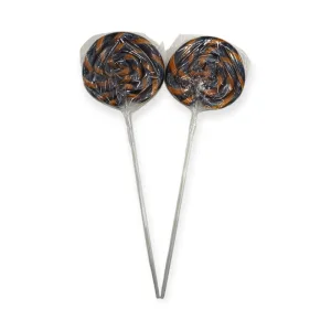 Chupaleta Halloween Negra y Naranja Humpi x1 Unidad