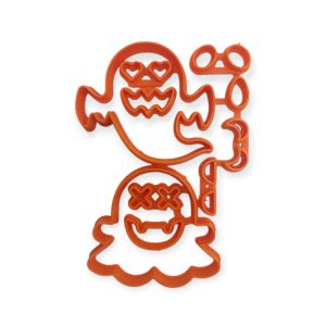 Cortante Marcador Fantasma Doble Halloween
