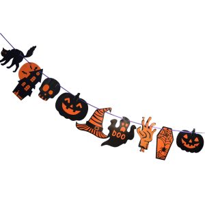 Guirnalda Siluetas Halloween de Cartulina