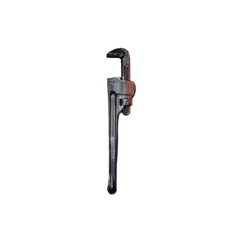 Llave Inglesa Con Sangre Plastico 42cm