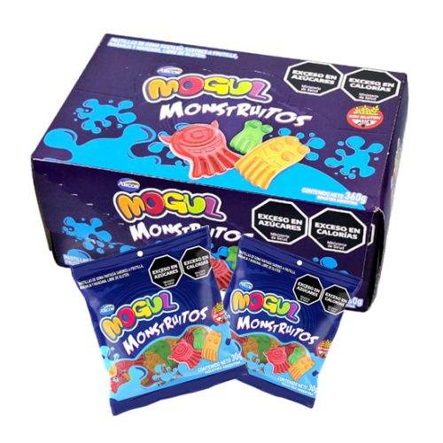 Caja Gomitas Mogul Monstruitos 30gr x12u