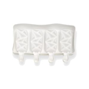 Molde Silicona Para 4 Helados Modelos Surtidos