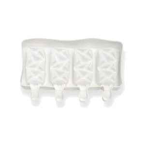 Molde Silicona Para 4 Helados Modelos Surtidos