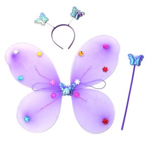 Set de Mariposa Color Lila