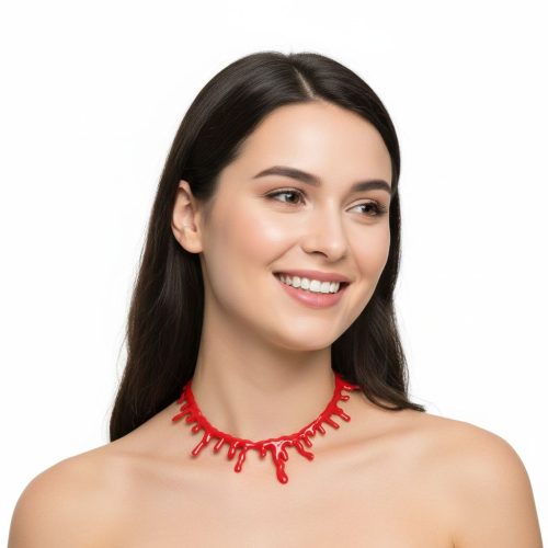 Collar Corte con Sangre para Cuello