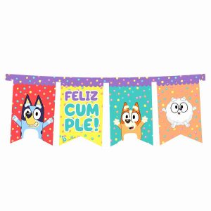 Banderin Bluey 3mts - Licencia Oficial