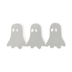 Formitas de Halloween Fantasma Goma Eva x24 Unidades