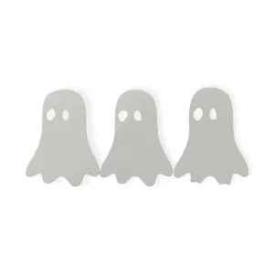 Formitas de Halloween Fantasma Goma Eva x24 Unidades