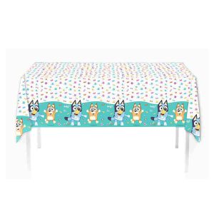 Mantel Plastico Bluey 1,80 Mts X 1,20 Mts – Licencia Oficial