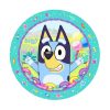 Plato Polipapel Bluey X 8 Unidades - Oficial