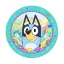 Plato Polipapel Bluey X 8 Unidades - Oficial