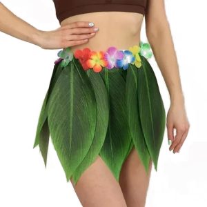 Pollera Hula Hawaiana Palmas