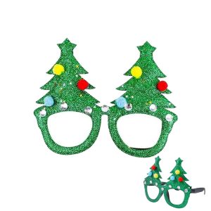 Anteojos Glitter Arbol de Navidad