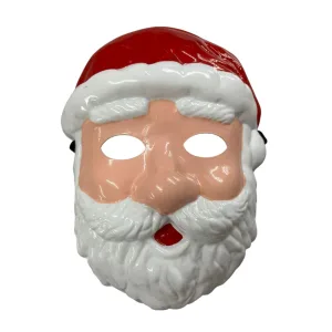 Careta Papa Noel Rigida x1
