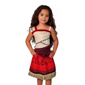 Disfraz MOANA 2024 PLUS Licencia OFICIAL DISNEY Talle 0 Niños