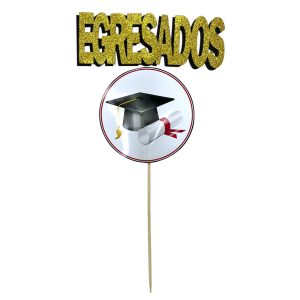 Pinche Egresados Gibreado Goma Eva Dorado