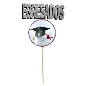 Pinche Egresados Gibreado Goma Eva Plateado
