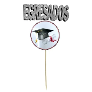 Pinche Egresados Gibreado Goma Eva Plateado