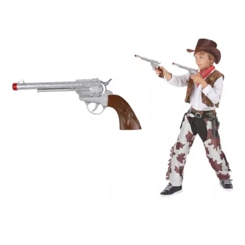 Revolver Vaquero Plástico x1