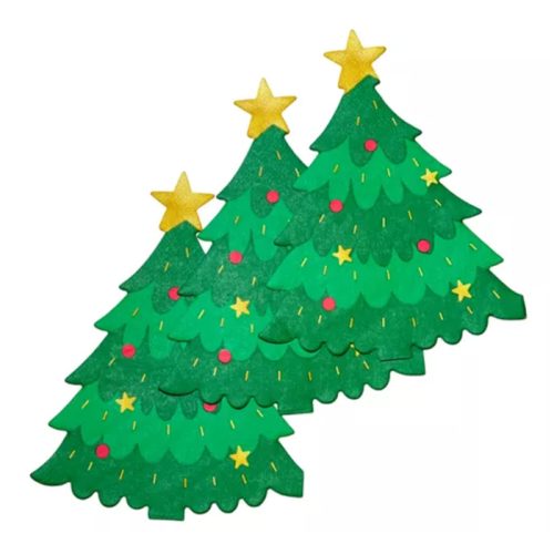 Servilleta de Papel Forma Pino Arbol de Navidad x12 Unidades