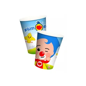 Vaso Polipapel Plim Plim X 8 Unidades - Oficial