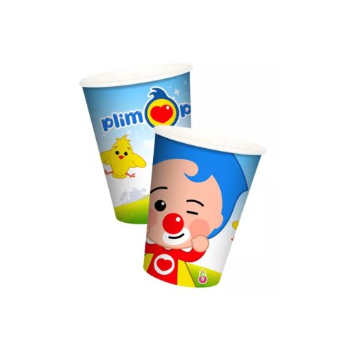 Vaso Polipapel Plim Plim X 8 Unidades - Oficial