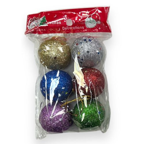 Bolas Colores Surtidos Gibre 4 cm x6 Unidades