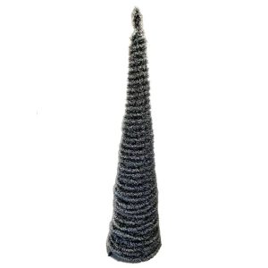 Arbol de Navidad Verde Nevado Plegable 150 cm