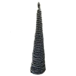 Arbol de Navidad Verde Nevado Plegable 150 cm