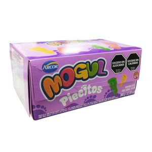 Caja Gomitas Mogul Piecitos 30gr x12u