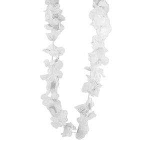 Collar con FLORES Blancas