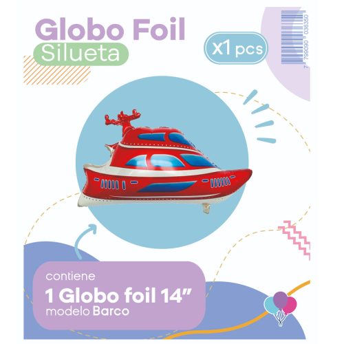 Globo BARCO (15 Pulgadas) Apto Aire