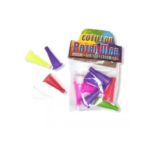 Cornetin Mini x12u Colores Surtidos PATRIMAR - Imagen 2