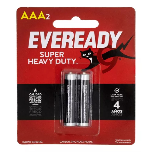 Pila Eveready AAA x2 Unidad