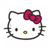 Antifaz HELLO KITTY X10 Unidades - Licencia Oficial