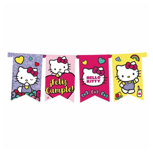 Banderin HELLO KITTY 3mts - Licencia Oficial
