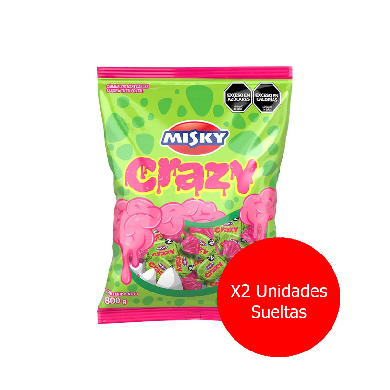 Caramelo Misky Crazy x2u