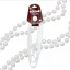 Collar Cuentas Color Blanco Simil Perlas x1 Unidad