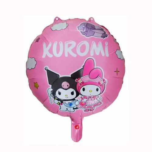 Globo KUROMI Y MELODY (18 Pulgadas) Apto Aire