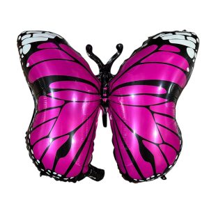 Globo Silueta MARIPOSA Fucsia 63 x 50cm