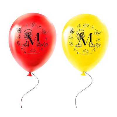 Globos 12 Pulgadas Premium Margarita Oficial x6u