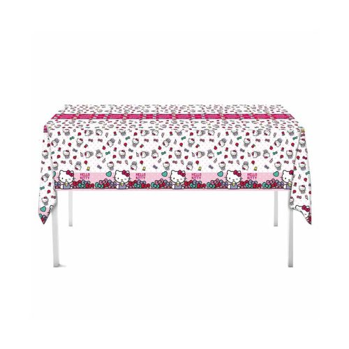 Mantel Plastico HELLO KITTY 1,80 Mts X 1,20 Mts