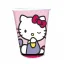 Vaso Polipapel HELLO KITTY X 8 Unidades - Oficial