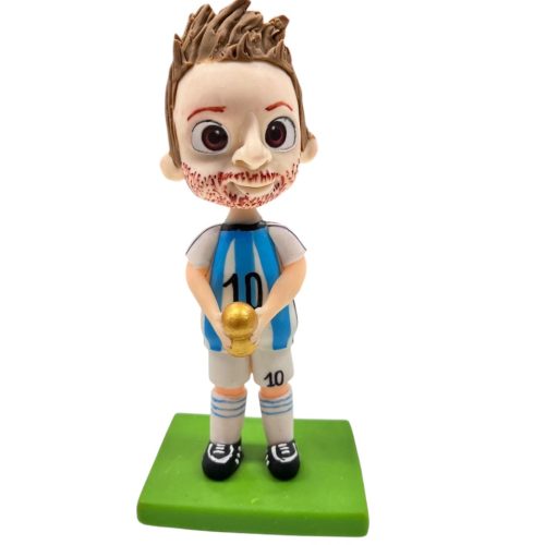 Adorno de Porcelana Lionel Messi Argentina
