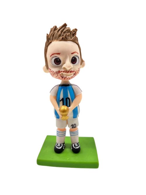 Adorno de Porcelana Lionel Messi Argentina
