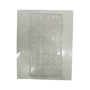 Molde Placa de Acetato Tableta Conejos y Zanahorias