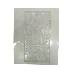 Molde Placa de Acetato Tableta Conejos y Zanahorias